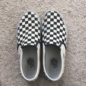 Vans checkerboard slip-on
